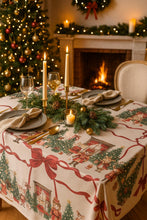 Cargar imagen en el visor de la galería, MANTEL ALGODÓN NATALE