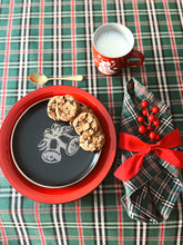 Charger l'image dans la galerie, MANTEL ANTIMANCHAS TARTÁN VERDE